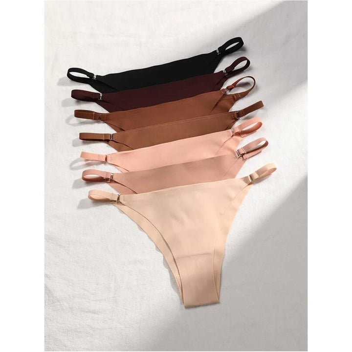 Shein- 7pack No Show Panty Set