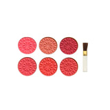 MUICIN - Fashion Design Matte Blusher & Eyeshadow Kit - 6 Colors