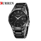 Curren- 8106 Men Chain Strap Wrist Watch