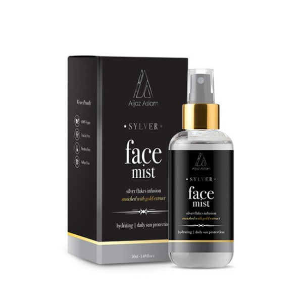 Aijaz Aslam- Sylver Face Mist  hydrating | daily sun protection, 50ml