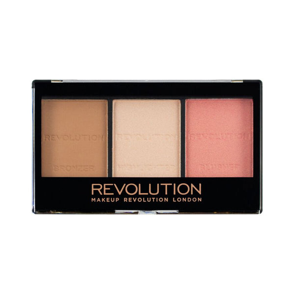 Makeup Revolution Ultra Brightening Contour Kit Ultra Fair C01