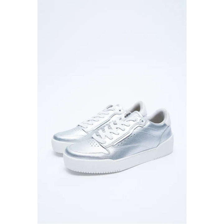 Zara- Colourful Trainers- Silver