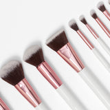 The Original 12 Pcs Professional Make Up Brushes with Pouch
