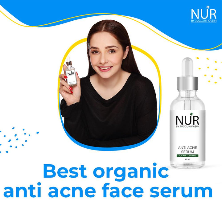 Nur By Juggan Kazim- Anti Acne Serum, 30ml