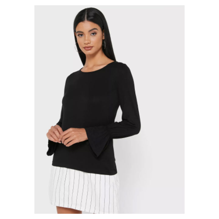 Defacto- Flute Sleeve Top