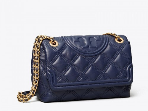 Tory Burch-Fleming Shoulder convertible bag Royal navy