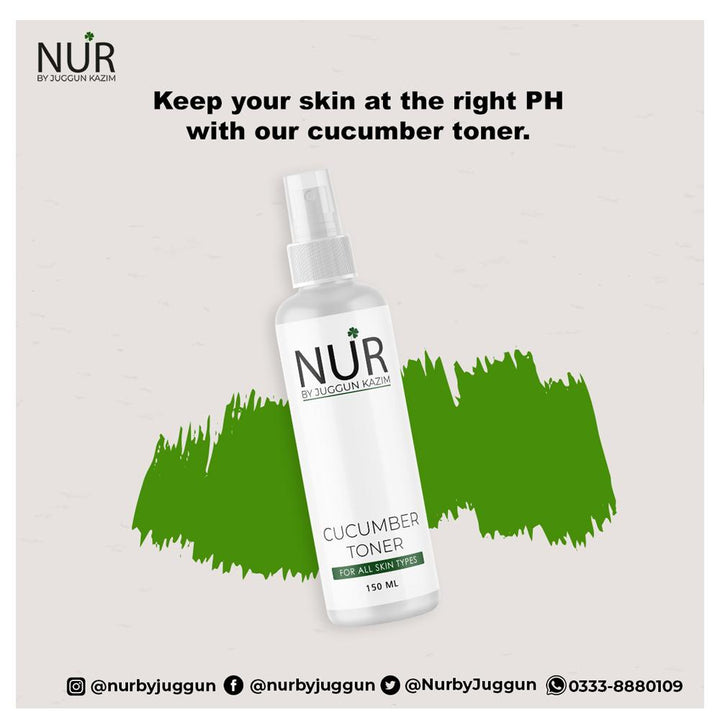 Nur By Juggan Kazim- Cucumber Toner 150Ml