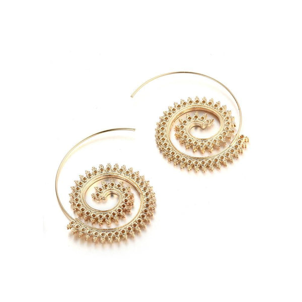 Zardi- Gold Stylish Hoop Earring