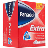 Vitamins & Supplement Panadol Extra 72 Tablets
