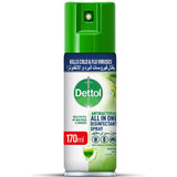 Dettol Disinfectant Spray Antibacterial All In One Disinfectant Spray Morning Dew 170ml