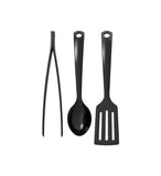 Ikea- Gnarp 3-Piece Kitchen Utensil Set, Black