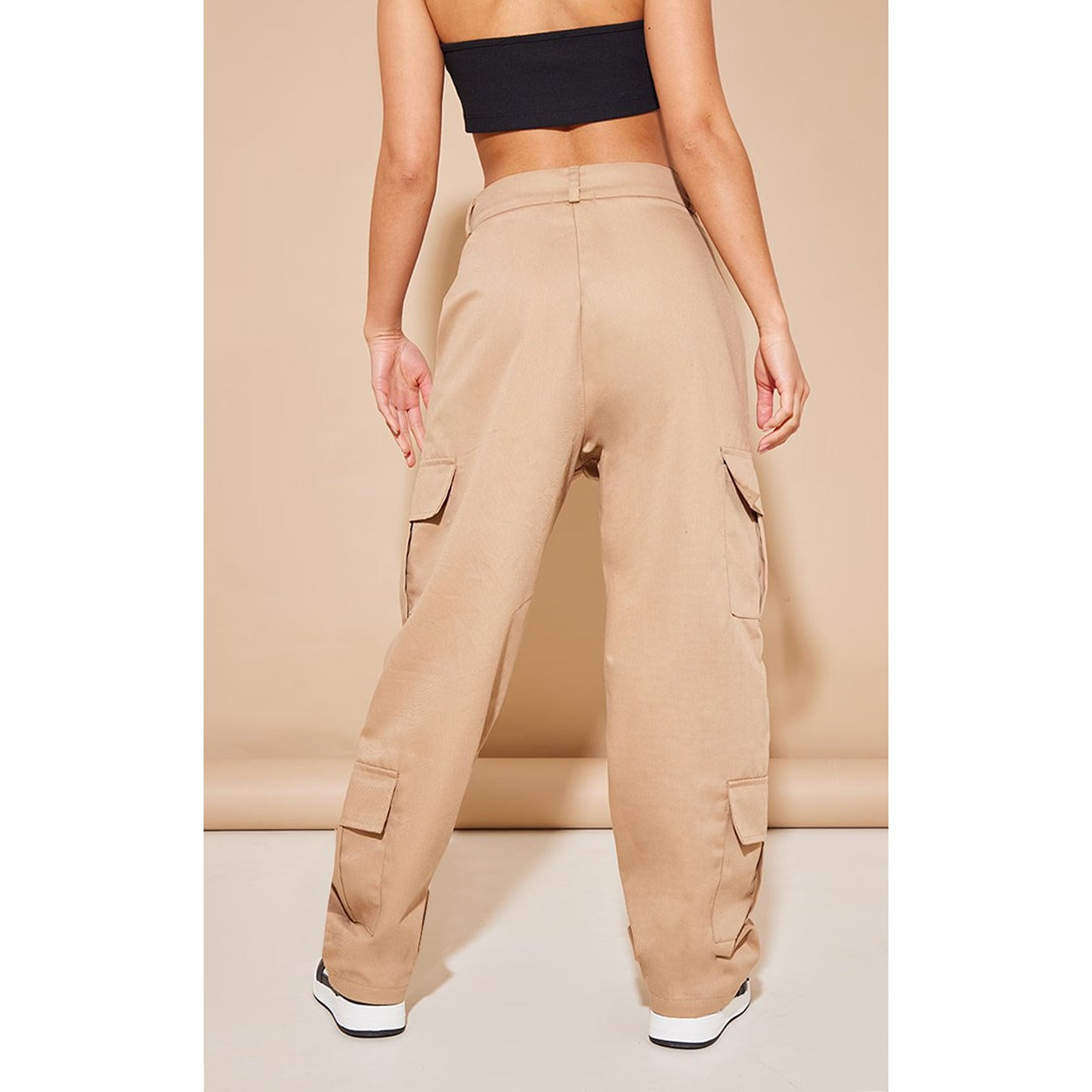 Tall Stone Pocket Detail Cargo Pants