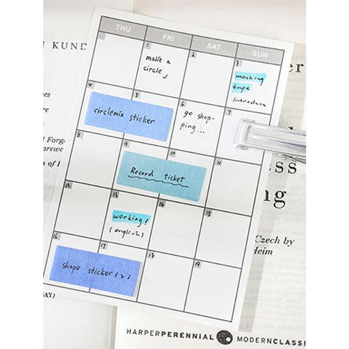 Shein- 1pc Random Color Index Sticky Note