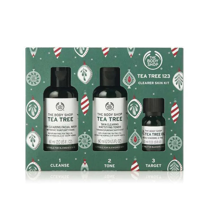 The Body Shop- Tea Tree 123 Clearer Skin Kit