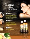 MUICIN - Ginger Oil Shampoo Gingembre for Anti Hair Fall & Dandruff Control - 400ml