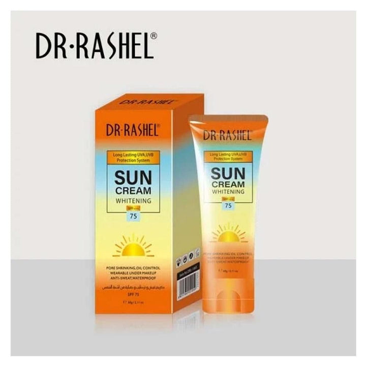 Dr Rashel- Whitening & moisturizing sun cream SPF 75, 60g