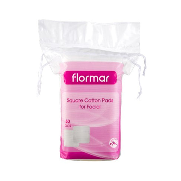 Flormar- 50'S Square Cotton Pads