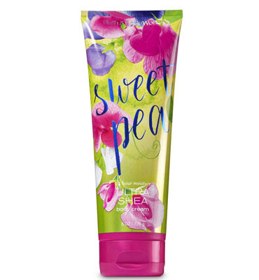 Bath & Body Works- Body Cream Full Sized Sweet Pea , 226 g by Sidra - BBW priced at #price# | Bagallery Deals