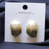 Mumoso- Brighton Metallic Earrings (Gold)