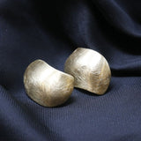 Mumuso- Brighton Metallic Earrings -Gold