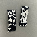 Mumuso- Bb Pins - Cheetah Black & White