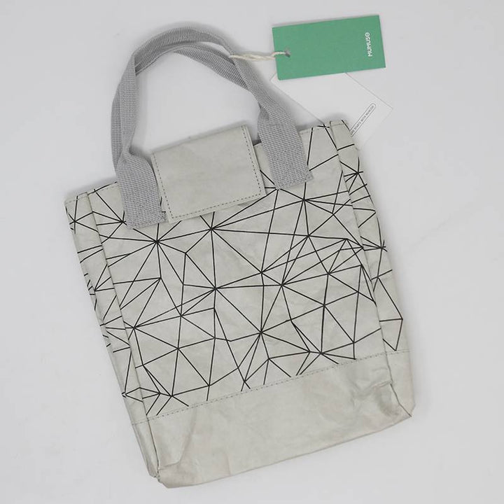 Mumuso- Lunch Bag With Geometric Figure