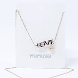 Mumoso- Golden Love Necklace