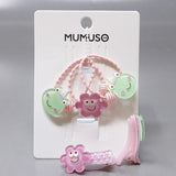 Mumuso- Childrens Fruits Fun Set - Unicorn Frog Clips