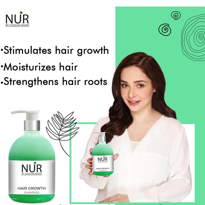 Nur By Juggan Kazim- Hair Growth Shampoo