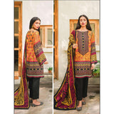 Zellbury- Digital Printed Embroidered Viscose Shirt, Shawl & Viscose Trouser WUW21E30158