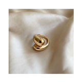 Jewels By Noor-  Dino chunky Gold Ring