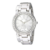 U.S Polo Assn- Womens Quartz Watch, Analog Display And Stainless Steel Strap
