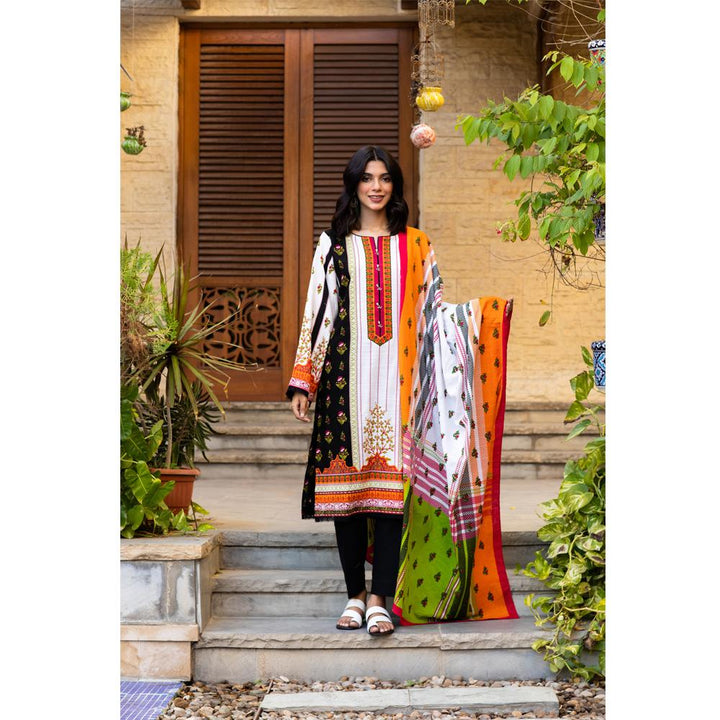 Zellbury- Digital Printed Khaddar Shirt, Khaddar Dupatta & Khaddar Trouser WUW21X30107