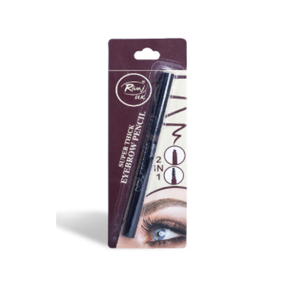 Rivaj- Brown With Brush Eyebrow Pencil