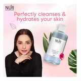 Nur By Juggan Kazim- Micellar Water Cleanser / Makeup Remover, 250Ml