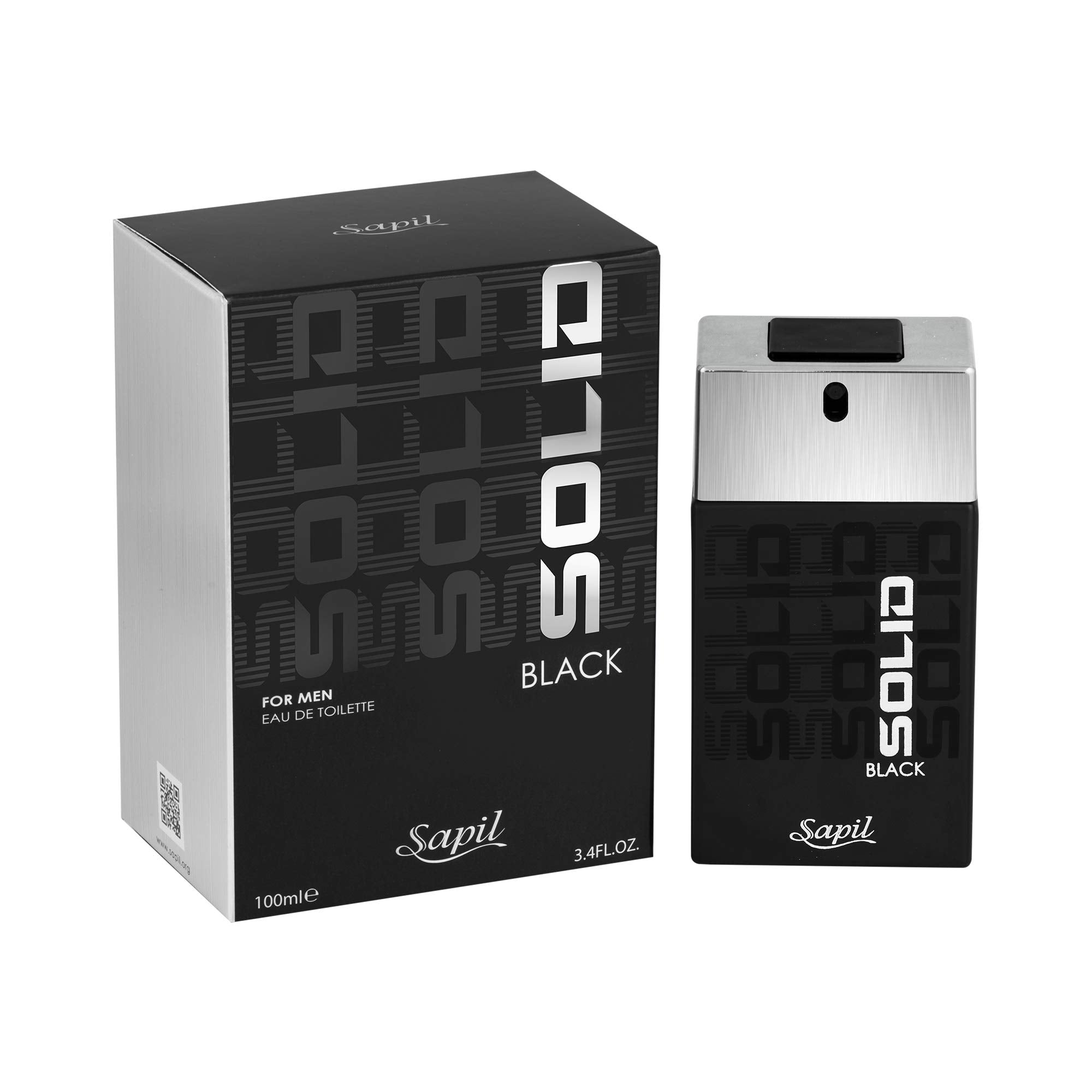 Sapil- 100Ml (M) Solid Black (917) Eau De Toilette