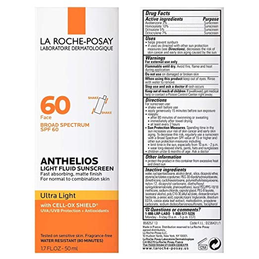 La Roche Posay - Ultra Light SPF 60, 50ml