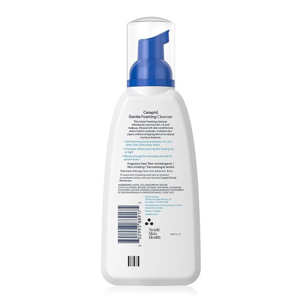 Cetaphil- Gentle Foaming Cleanser, 236 ml