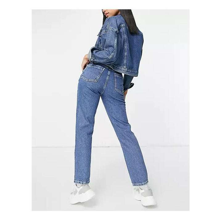 ASYOU 90s- Straight Jeans In Blue For Women