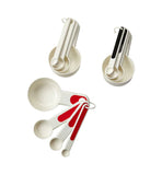Ikea- Red/White/Black Stäm Set Of 4 Measuring Cups