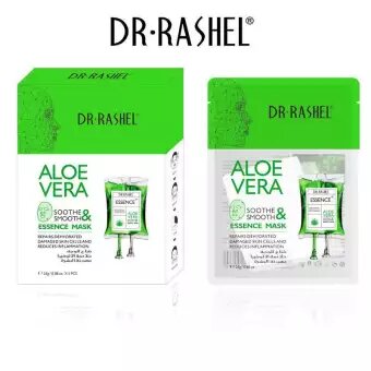 Dr Rashel- Aloe Vera  Soothe & Smooth Essence Mask, 25g*5pcs