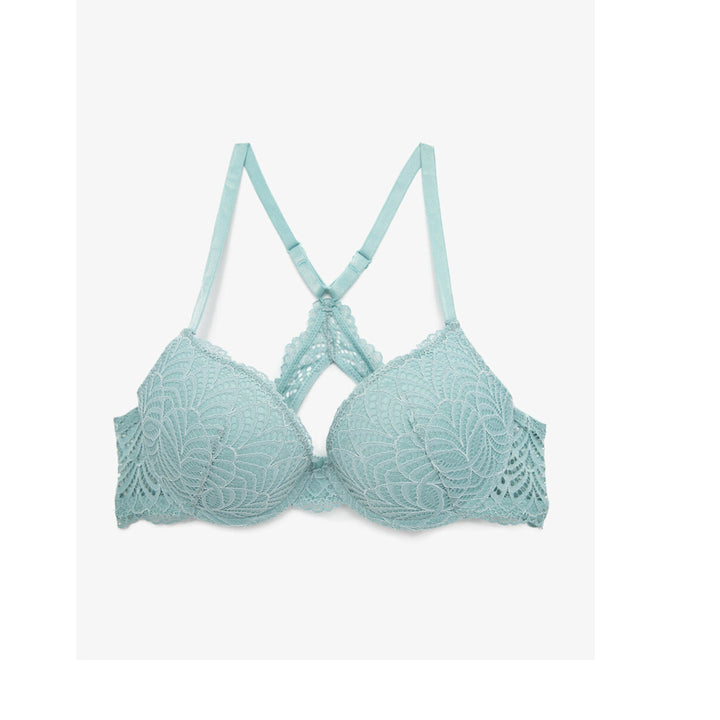 Koton- Push Up Lace Bra - Blue