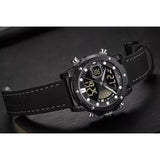 Naviforce- Nf9172 Dual Time Analog/Digital Watch Black