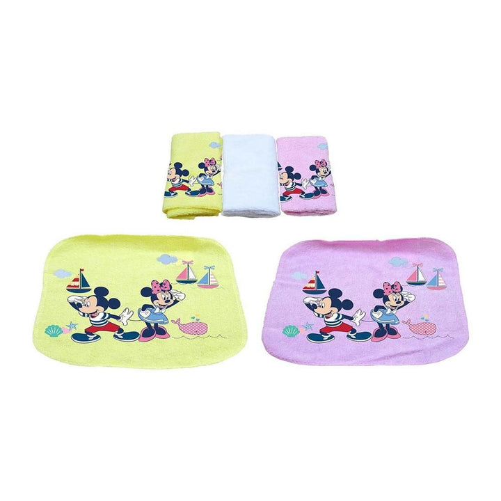 Disney- Baby Towel Pack of 3 - Pink by Mumzworld priced at 799 | Bagallery Deals