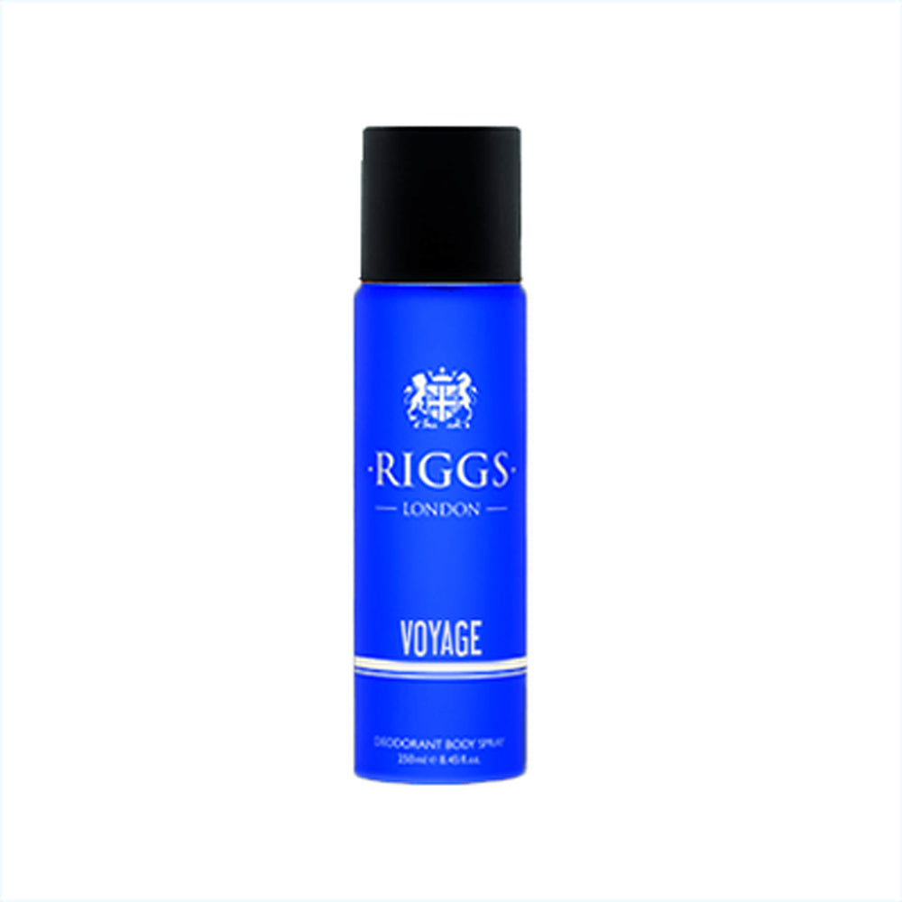 Riggs London Voyage Deodorant Body Spray 250ml Bagallery