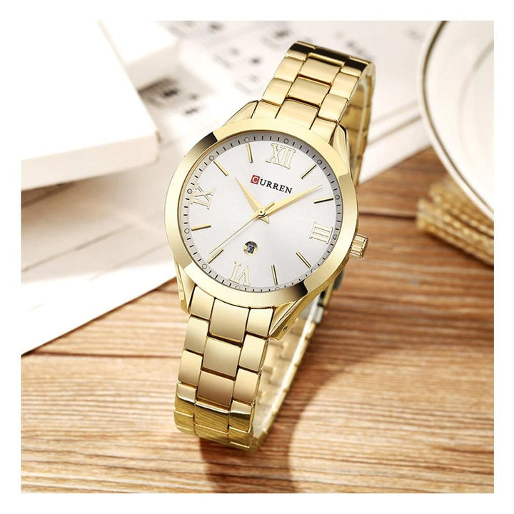 Curren-  Fashion Japan Quartz WristWatch Analog & Date Watch With Brand Box