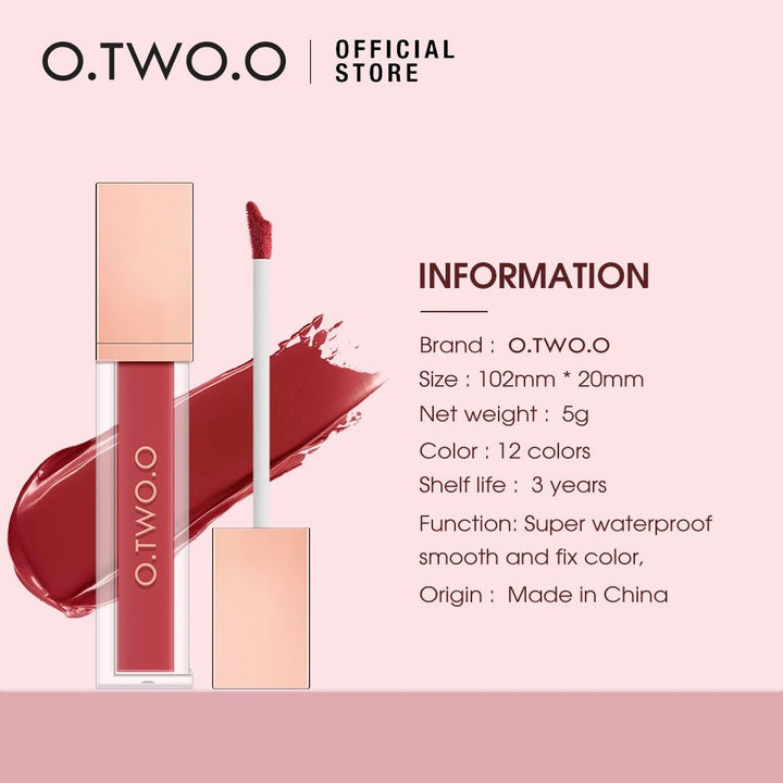 O.Two.O Lip And Cheek Tint #06 Liquor Cocoa Red