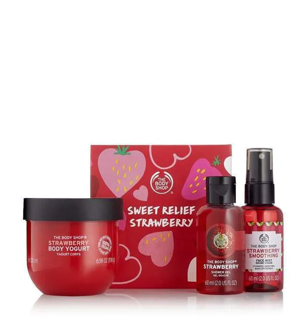 The Body Shop- Strawberry Pick Me Up Kit