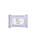 Kiko Milano- Pure Clean Wipes Mini A Travel-Size Package Containing 10 Make-Up Remover Wipes For The Face, Eyes And Lips,