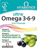 Vitamins & Supplement vitabiotics Omega 3-6-8 60 Tablets